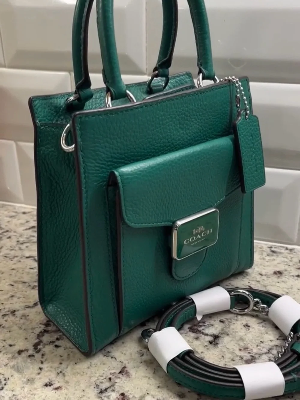Coach Mini Pepper Crossbody Bag EUC - Picture 2 of 15